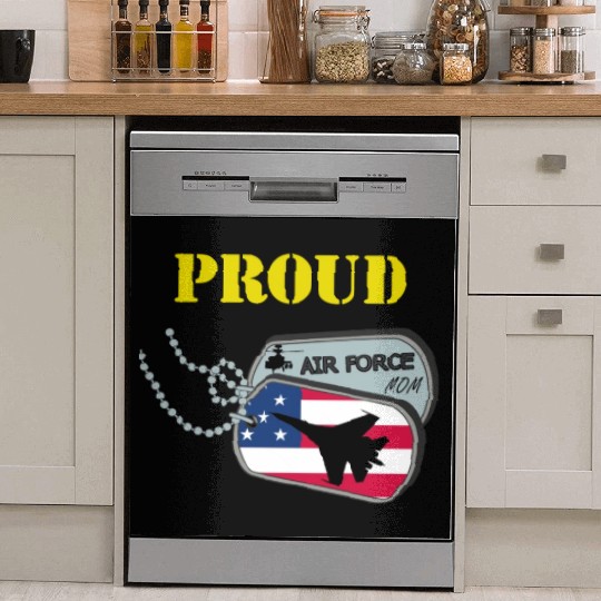 Proud Air Force Mom Dish Washer Covers