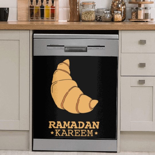 The crescent croissant is a sweet combination Dish Washer Covers