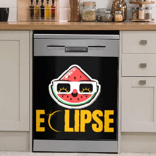 Eclipse Slice: Melon with Attitude! Dish Washer Covers