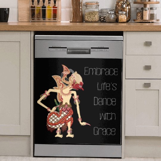 Embrace life's dance with grace Dish Washer Covers