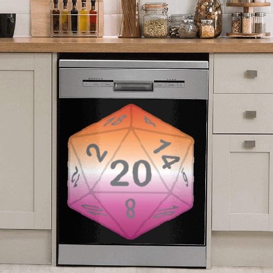 Pride Dice - Lesbian Dish Washer Covers