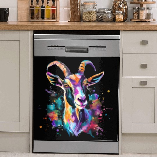 Goat Farmer Gift Dish Washer Covers