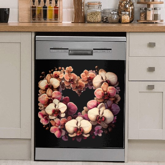 Orchids Dish Washer Covers
