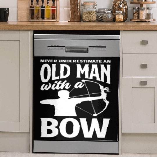 Old Man Archery Bow Dish Washer Covers