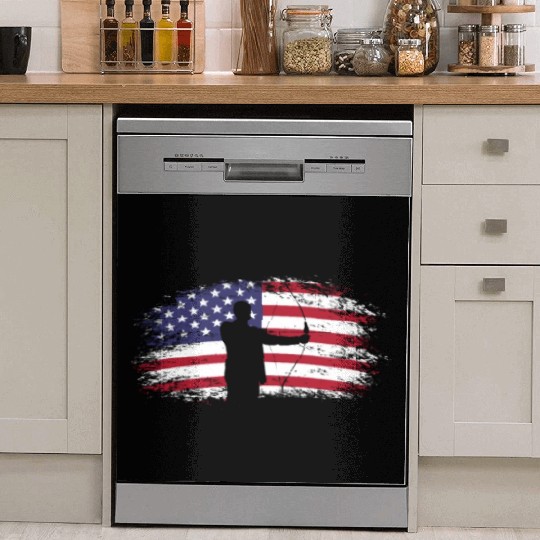 Archery Bow America USA Dish Washer Covers