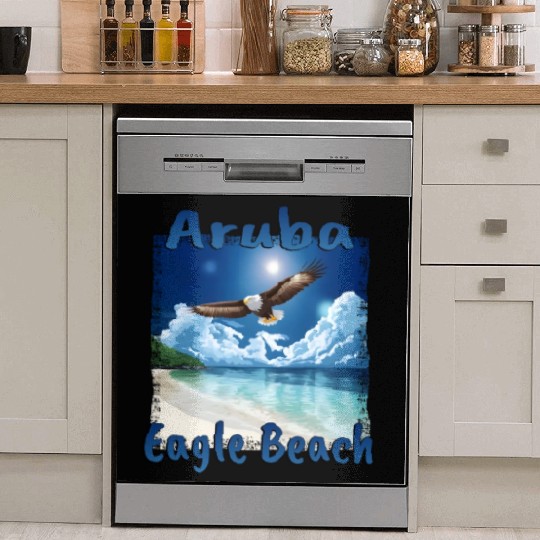 Aruba Eagle Beach Vacation Dream Dish Washer Covers
