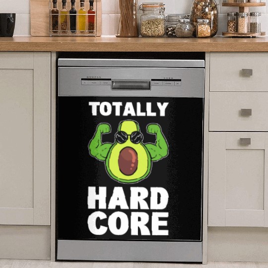 Avocado Gym Workout to attend gym and exercise Dish Washer Covers