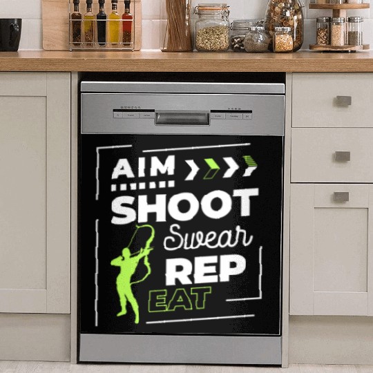 Archery Longbow Bow Club Dish Washer Covers