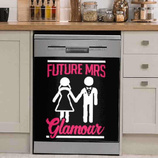 Bridal Future Mrs Glamous Dish Washer Covers
