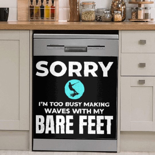 Barefoot Water Skiing Extreme Sports Barefooting Dish Washer Covers