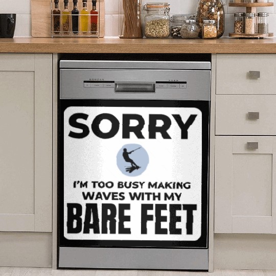 Barefoot Water Skiing Extreme Sports Barefooting Dish Washer Covers