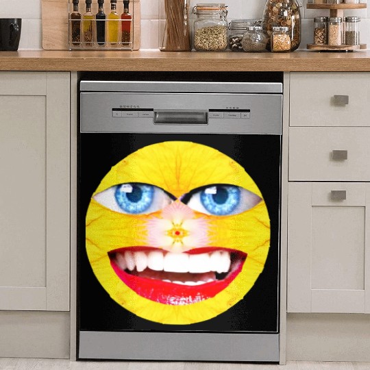 Smile Face Have a Nice Day Promote Happiness Joy Dish Washer Covers