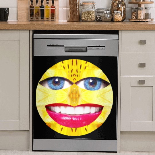 Smile Face Have a Nice Day Promote Happiness Joy Dish Washer Covers