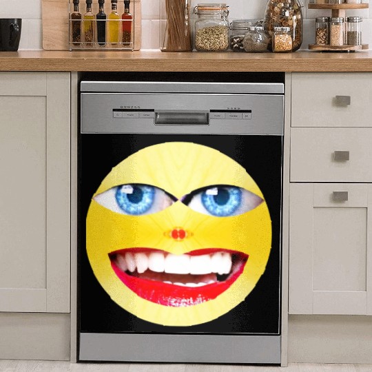 Smile Face Have a Nice Day Promote Happiness Joy Dish Washer Covers