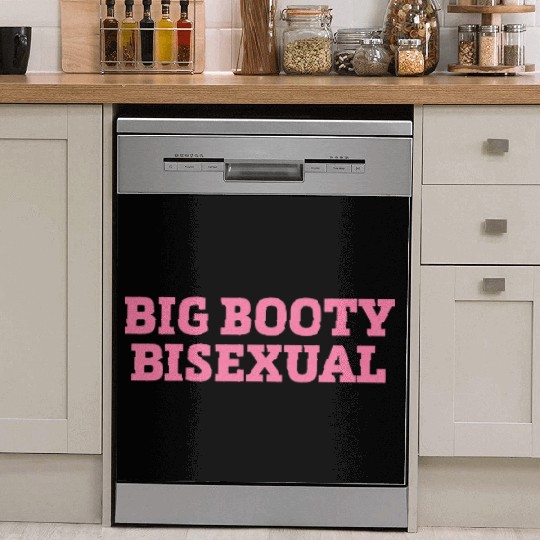 Big Booty Bisexual LGBTQ Pride Month Dish Washer Covers