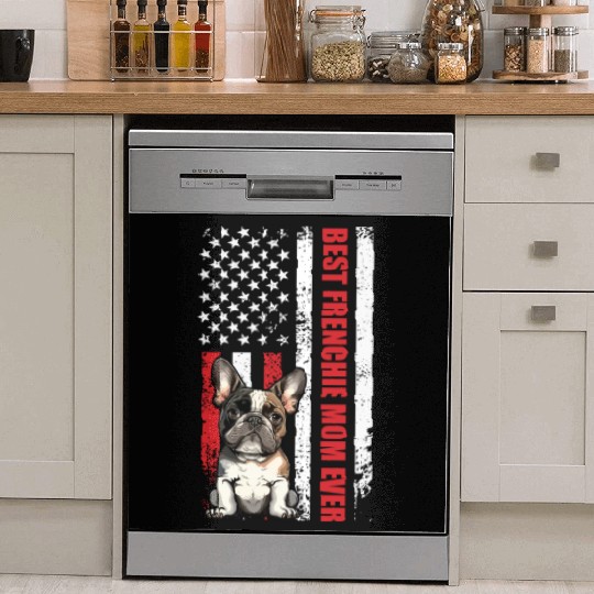 French Bulldog Best Frenchie Mom Ever Frenchie Dish Washer Covers