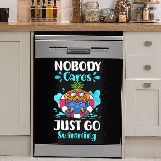 Swimming Summer Friends Dish Washer Covers