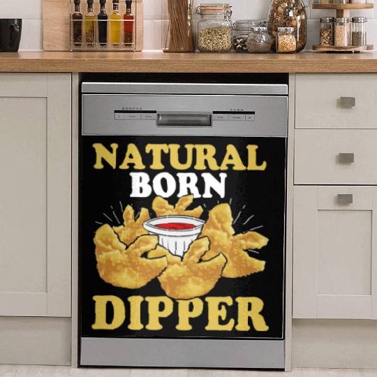Natural Born DipperFunny Crab Rangoon Dish Washer Covers