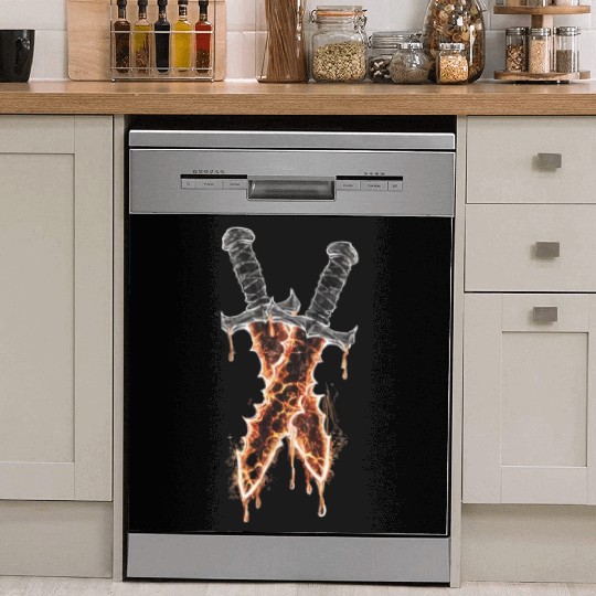 japanese katana sword samurai schwert japanisches Dish Washer Covers