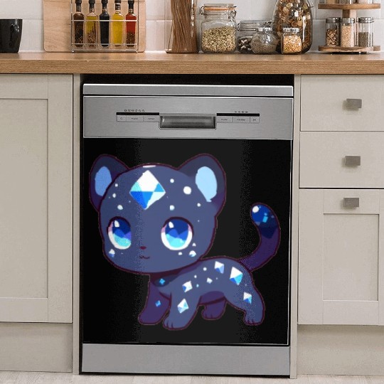Sapphire Panther Dish Washer Covers
