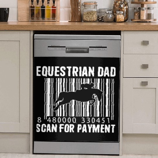 Equestrian Dad Scan For Payment Equestrian Dad Dish Washer Covers