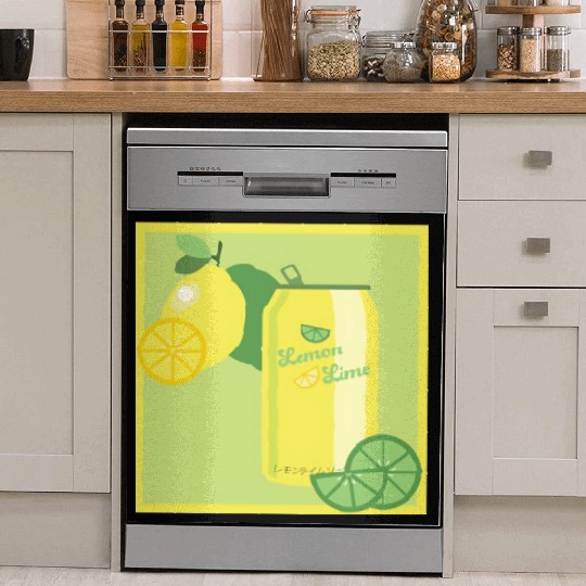 Lemon Lime Soda Dish Washer Covers