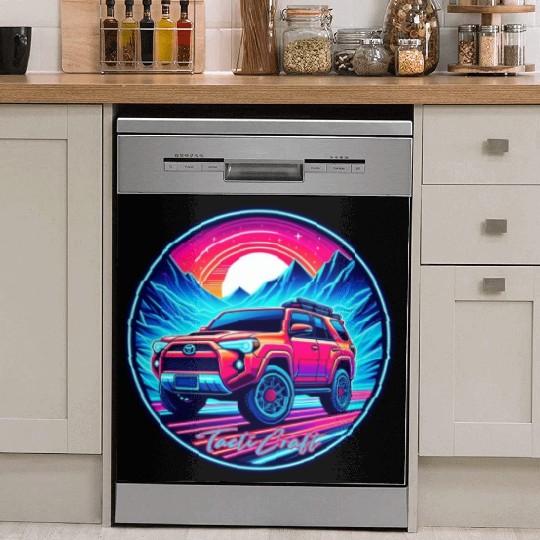 Retro Overlander Dish Washer Covers