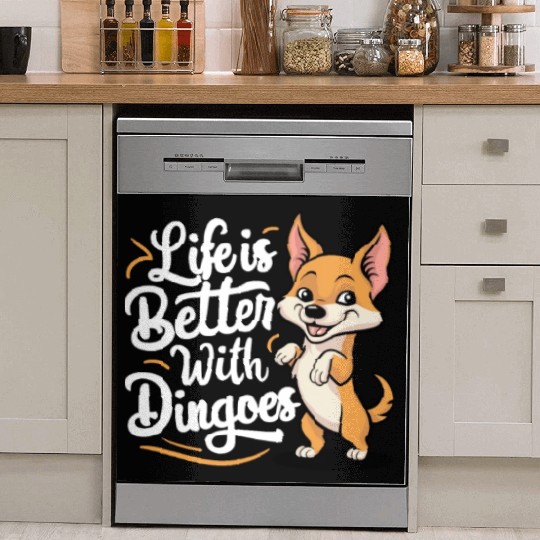 Wild Dog Australian Dingo Dish Washer Covers