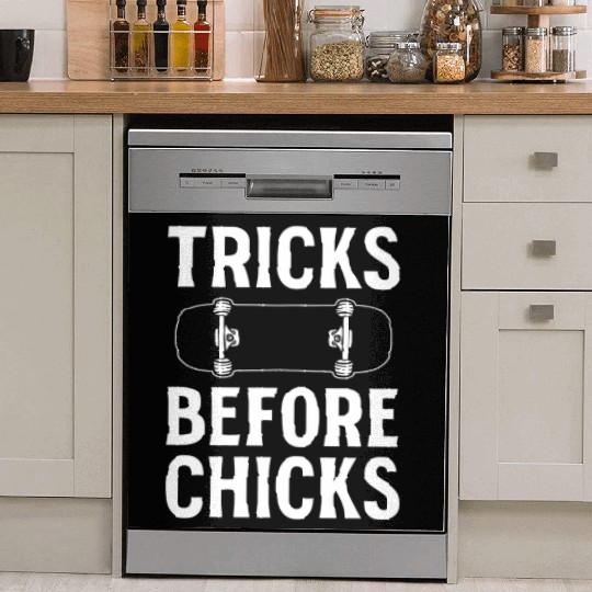 Skateboarding Skateboarder Skateboarder Dish Washer Covers