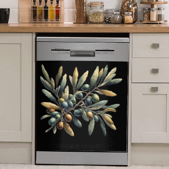 olives tree Dish Washer Covers