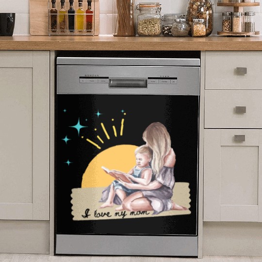 I love my mom ''Show Mom Some Love'' Dish Washer Covers
