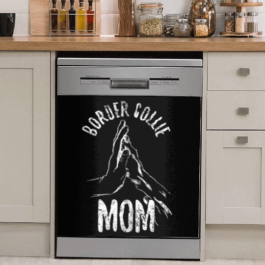 Unique Border Collie Design For Dog Enthusiasts Dish Washer Covers