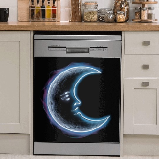 Neon moon Dish Washer Covers