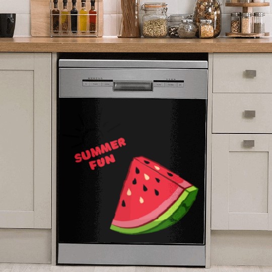 Peachy Paradise Dish Washer Covers