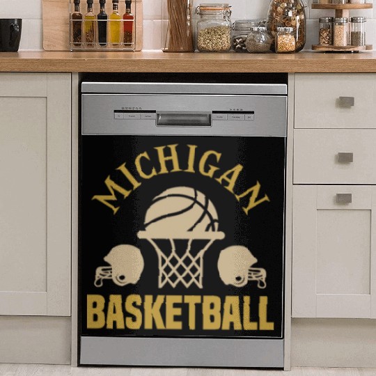 michigan basketball Dish Washer Covers