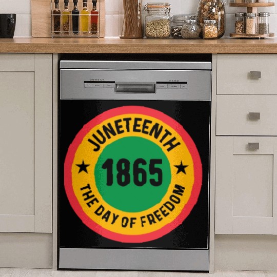 Juneteenth 1865 Freedom Day | African Americans Dish Washer Covers
