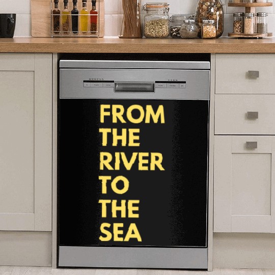 from the river to the sea Dish Washer Covers