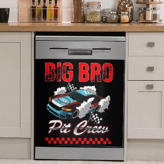 Race Car Birthday Party Racing Family Big Brother Dish Washer Covers