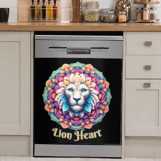Lion Mandala Dish Washer Covers