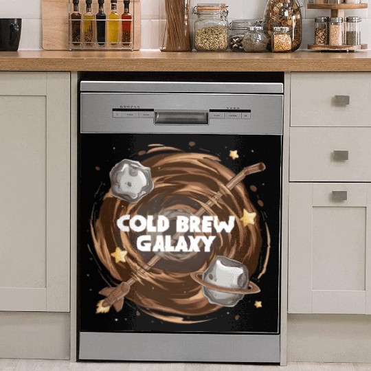 Cold Brew Galaxy: Stellar Coffee For Coffee Lovers Dish Washer Covers