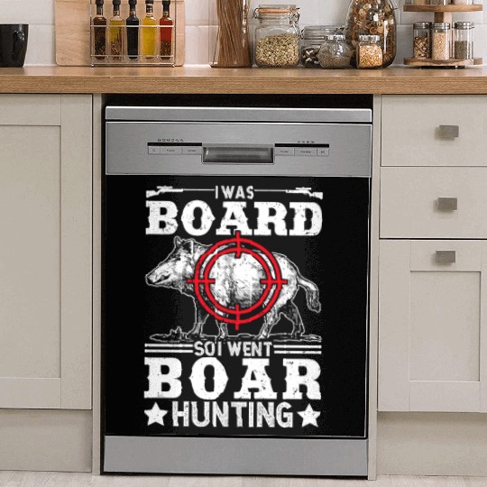 Boar Hunting Funny Wild Hog Hunter Dish Washer Covers