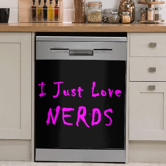 I Just Love Nerds Dish Washer Covers