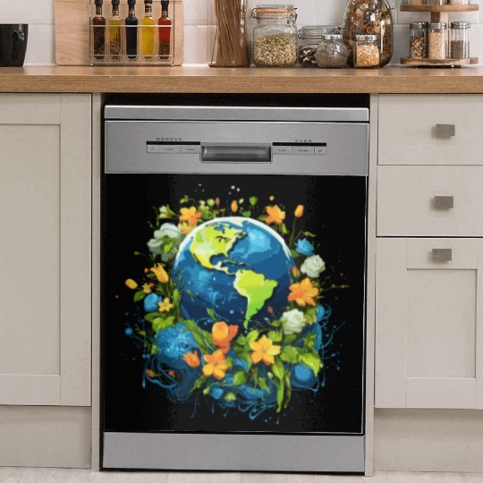 Respect Your Mother Earth Day Save Our Planet Dish Washer Covers