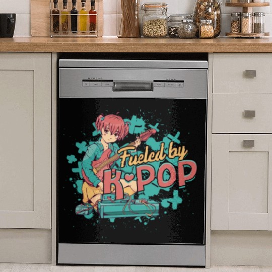 K-Pop Korean Music Fueled By K-Pop Dish Washer Covers