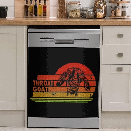 Throat Goat Goat Lover Gift Dish Washer Covers