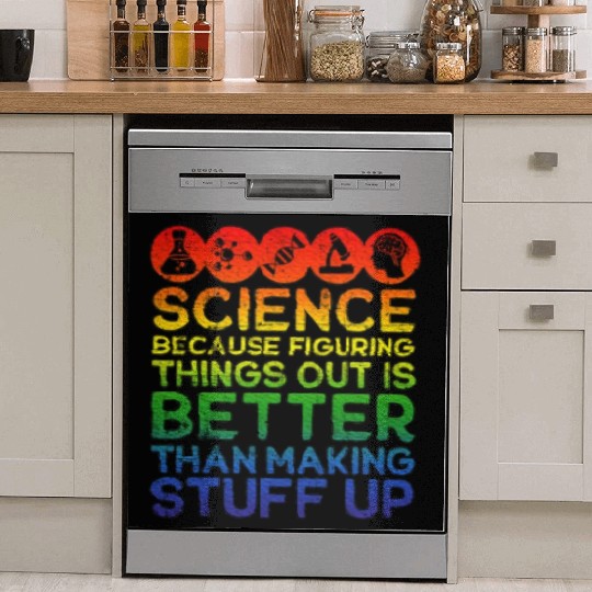 Science Lover, Science Teacher, Science Is Real Dish Washer Covers