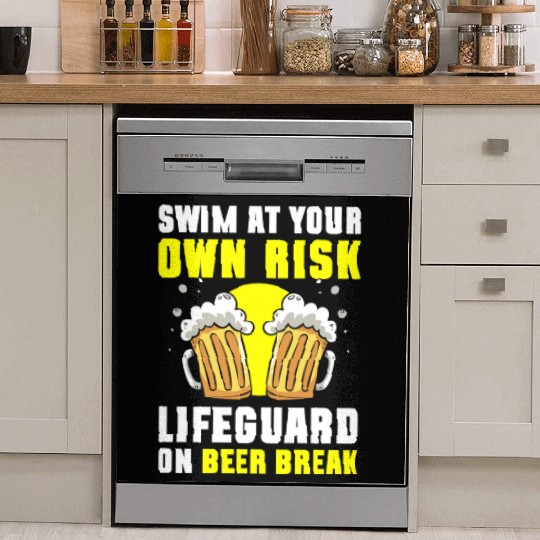 Lifeguard Pool Summer Dish Washer Covers