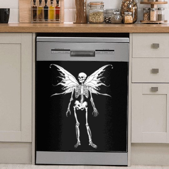 Fairy Grunge Fairycore Aesthetic Skeleton Dish Washer Covers