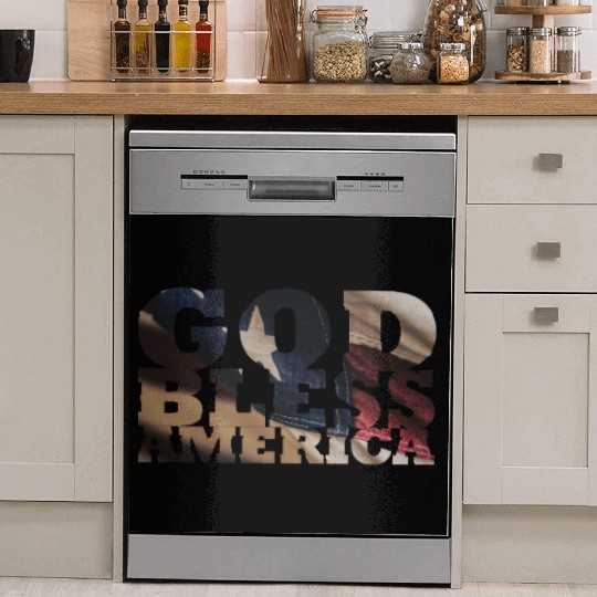 God Bless America Dish Washer Covers