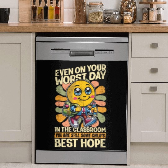 Literature Teacher Even On Your Worst Day Educator Dish Washer Covers